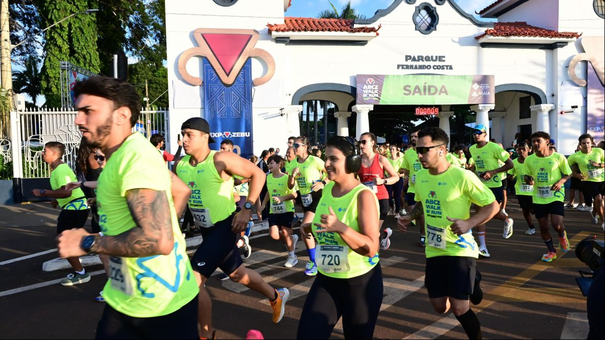 ABCZ Walk n’ Run estreia na 90ª ExpoZebu com mais de mil participantes