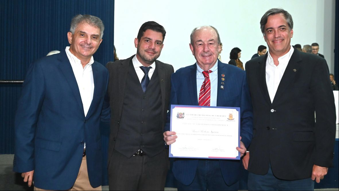 Superintendente Geral da ABCZ recebe título de Cidadania Uberabense