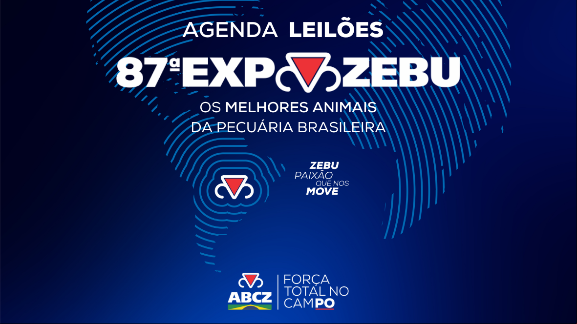 Agenda de leilões oficializados ExpoZebu 2022